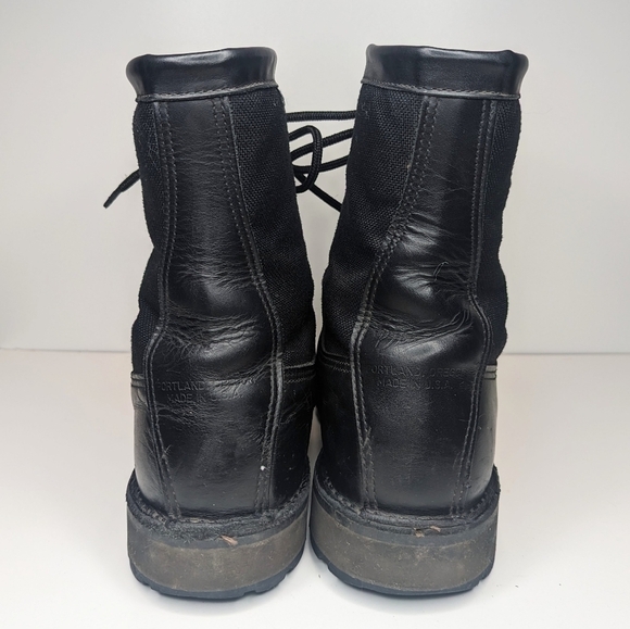 Danner Acadia boots 8" tactical black leather canvas lace up men's size 10 - Picture 5 of 8